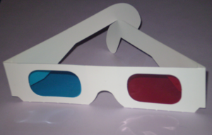Анаглифные стерео очки 3D